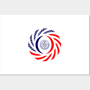 New York City Murican Patriot Flag Series Posters and Art